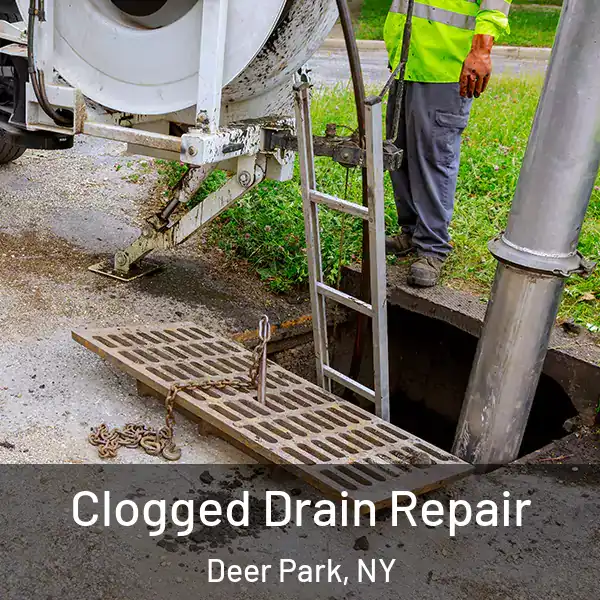  Clogged Drain Repair Deer Park, NY