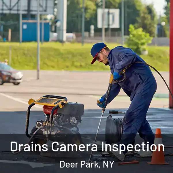  Drains Camera Inspection Deer Park, NY