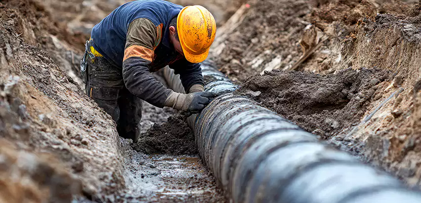 Sewer Replacement in Deer Park