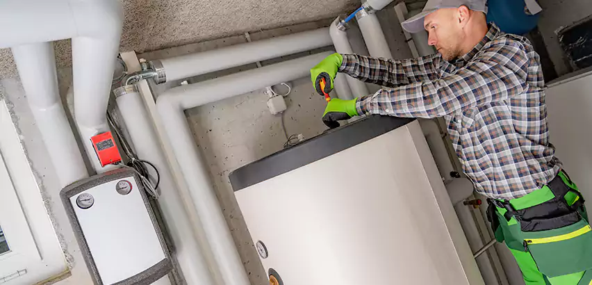 Gas Water Heater Gas Valve Replacement in Deer Park