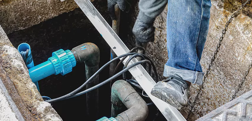 Zoeller Sewage Ejector Pump System in Deer Park