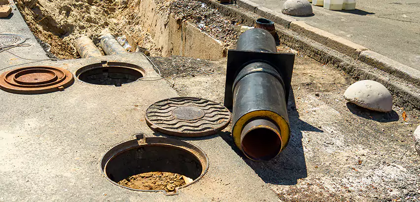 Lateral Sewer Line Replacement in Deer Park