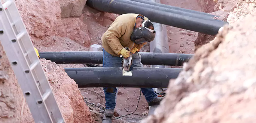 Cast Iron Sewer Pipe Replacement in Deer Park