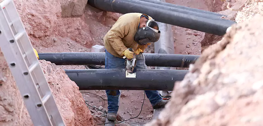 Water Line Replacement in Deer Park