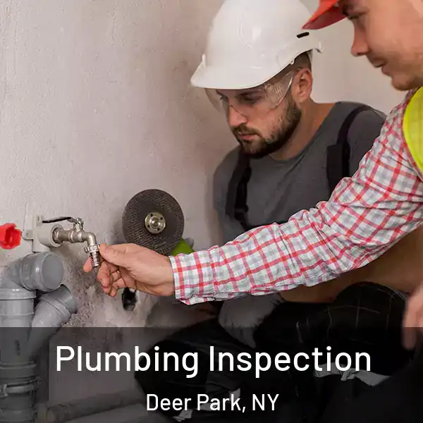  Plumbing Inspection Deer Park, NY