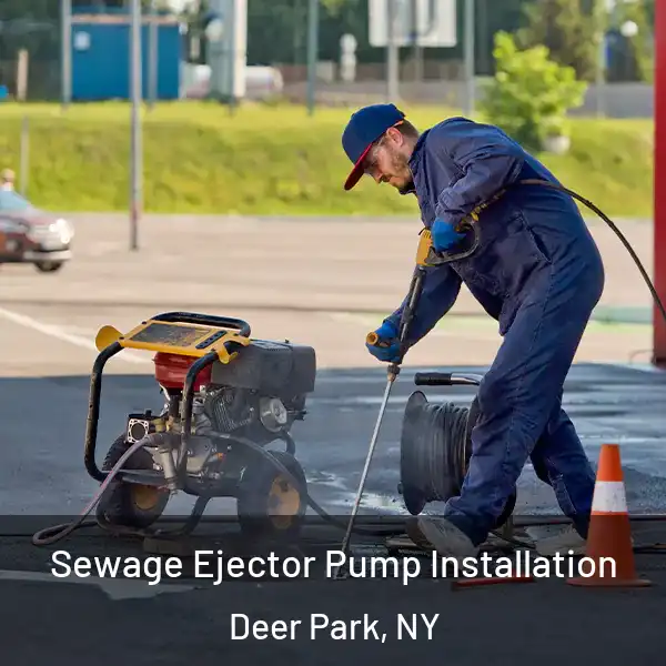  Sewage Ejector Pump Installation Deer Park, NY