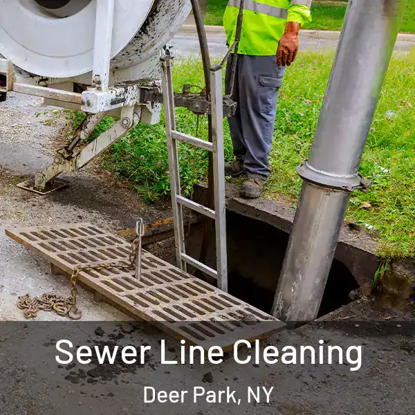  Sewer Line Cleaning Deer Park, NY
