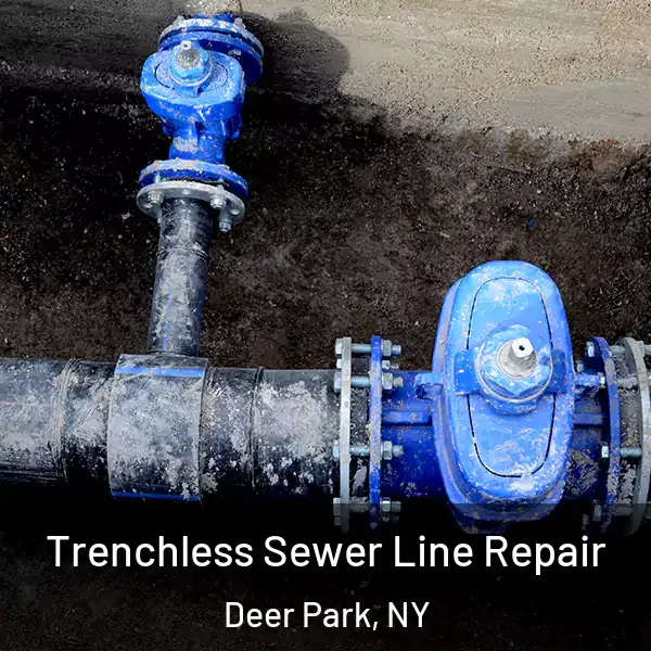  Trenchless Sewer Line Repair Deer Park, NY