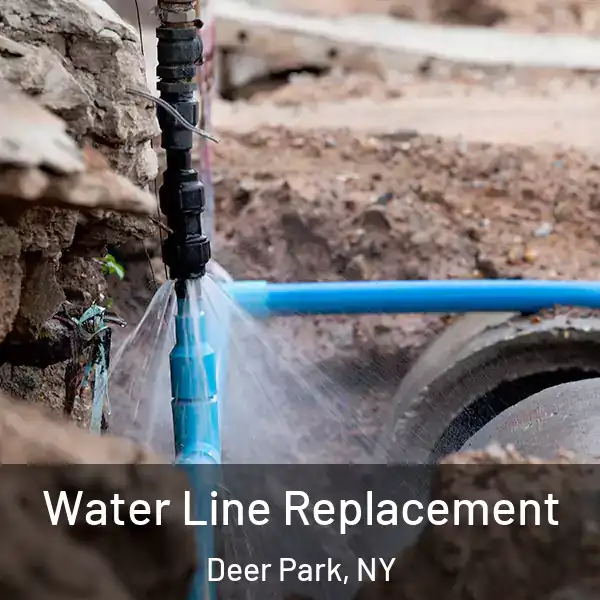  Water Line Replacement Deer Park, NY